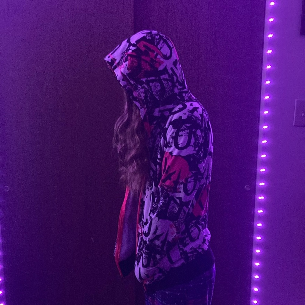 Graphic Print jacket - Picture 6 of 8